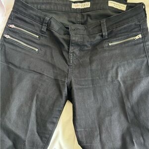 Guess black skinny jeans